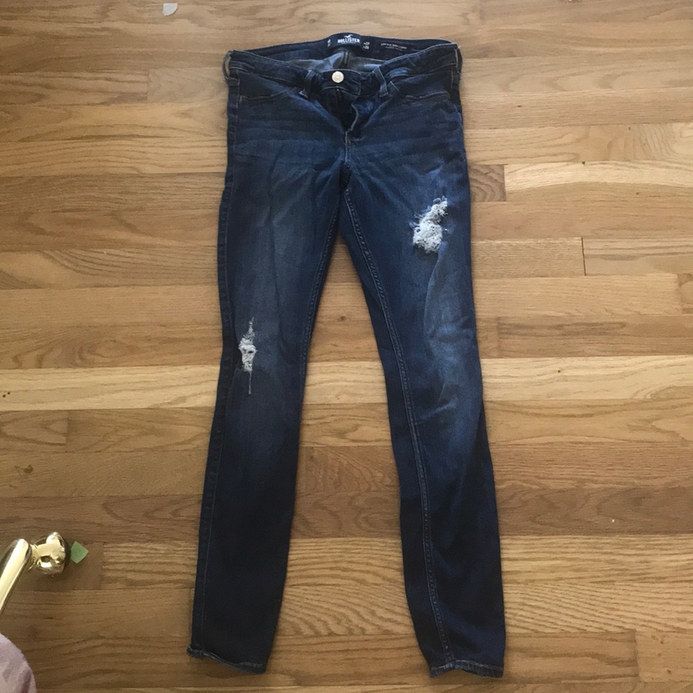 Hollister ripped jeans